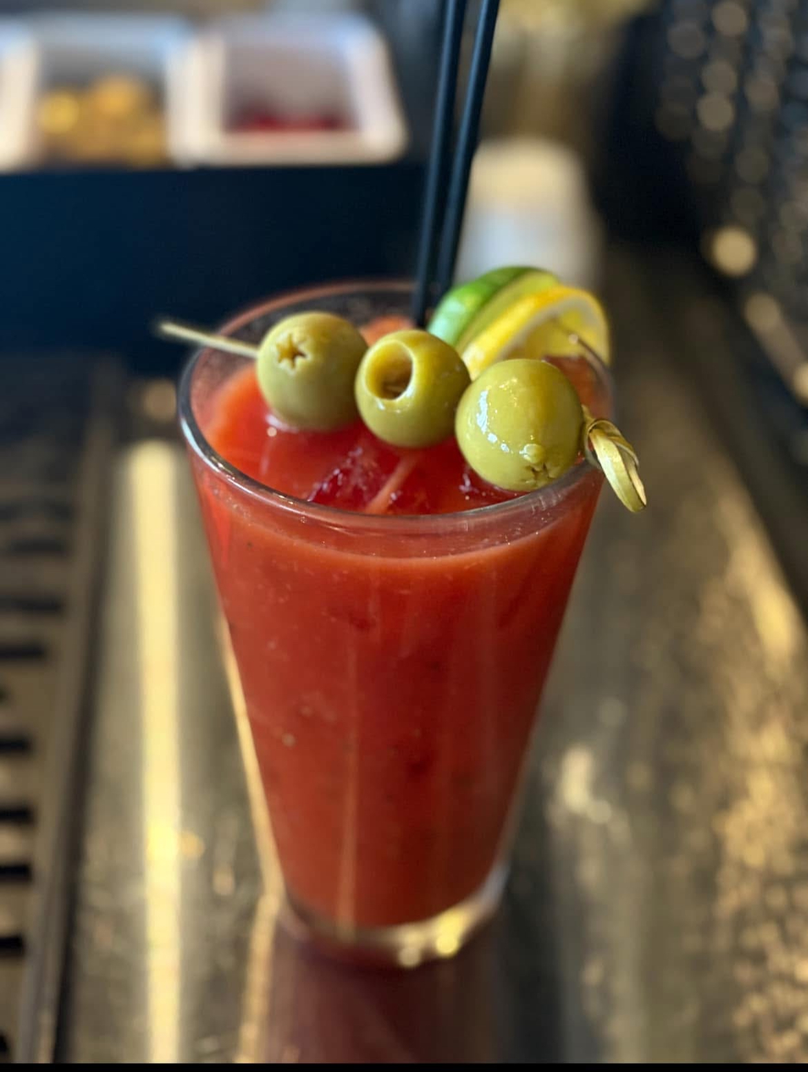 Whiskey biscuits bloody mary